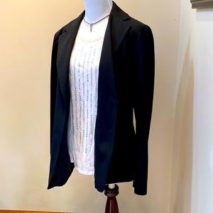 LIZ CLAIBORNE Black Blazer Jacket Women’s Suit Coat EUC!